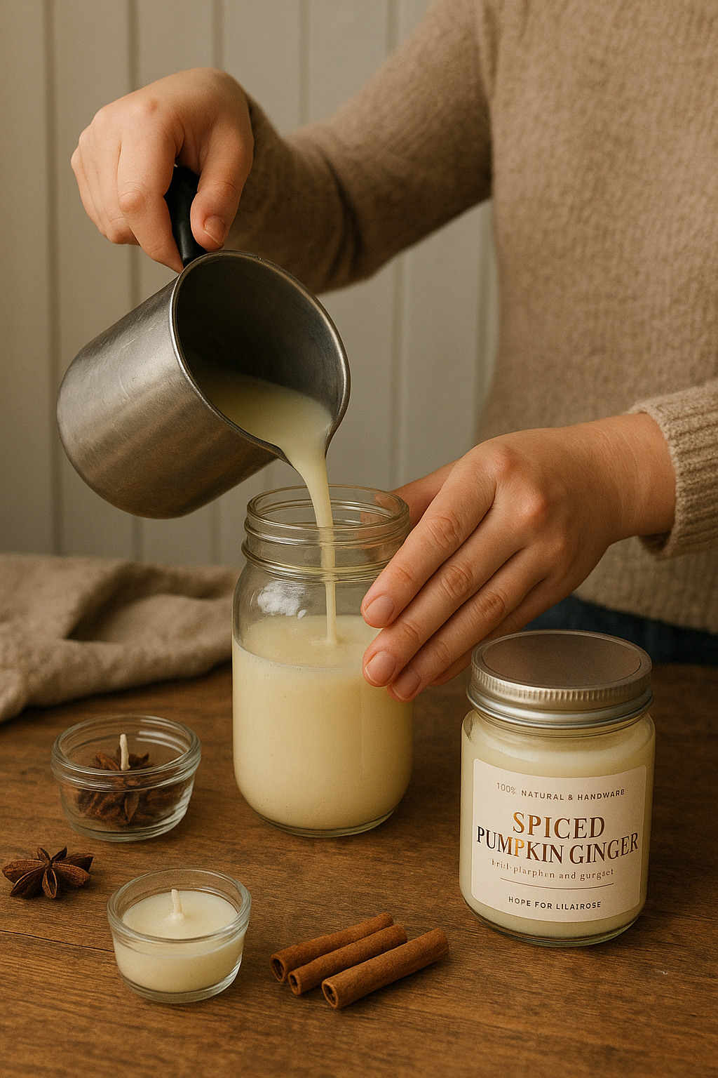 Homemade Candles By Lila Rose